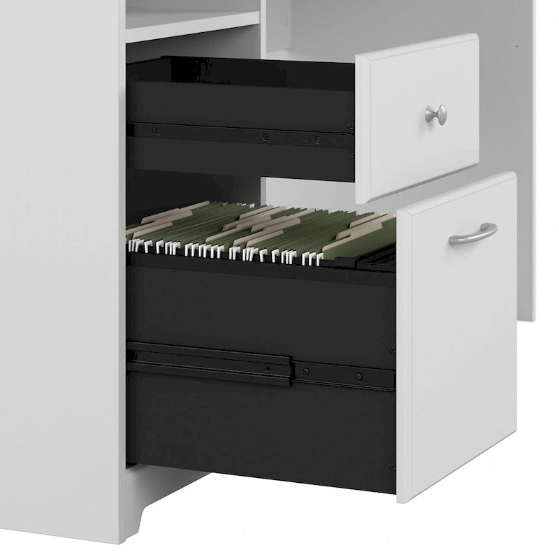 Secretária de computador de 60W com estante superior