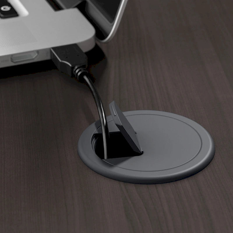Secretária de computador de 60W com estante superior