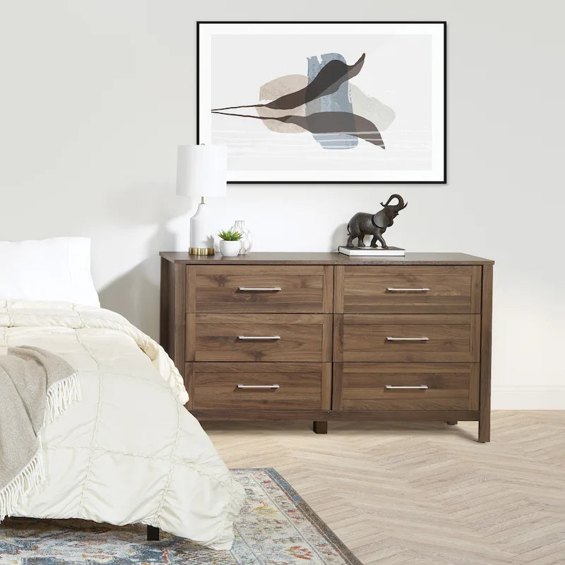 6-Drawer Horizontal Dresser