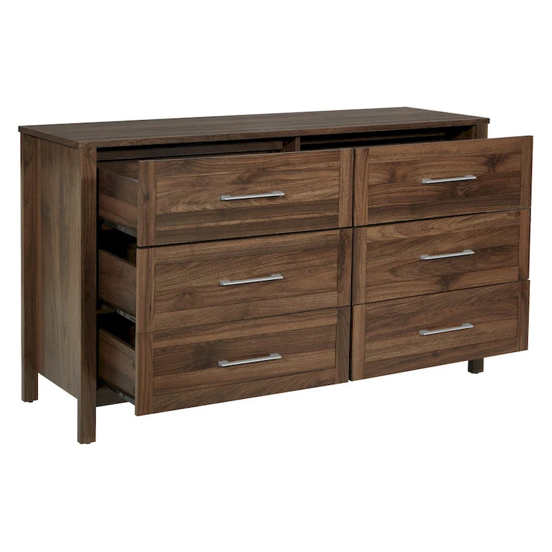 6-Drawer Horizontal Dresser