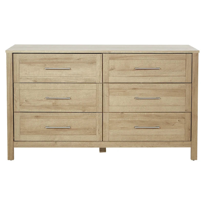 6-Drawer Horizontal Dresser