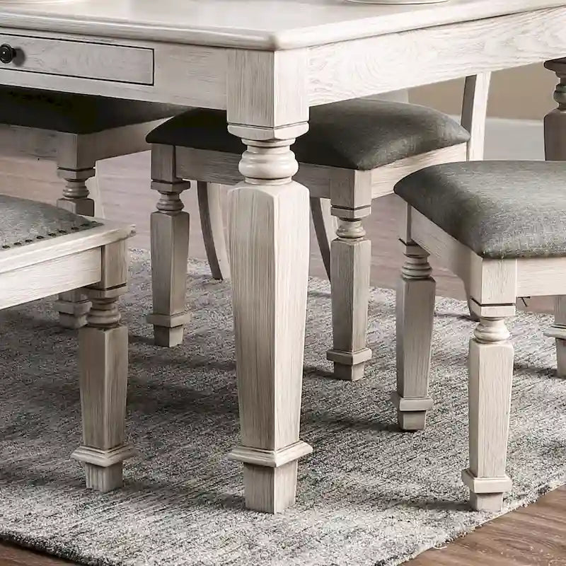 72-Inch Solid Wood Rectangular Dining Table