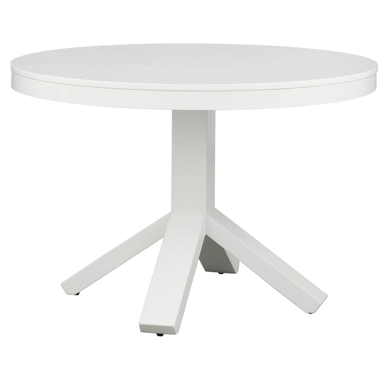 Round Dining Table with Pedestal Base
