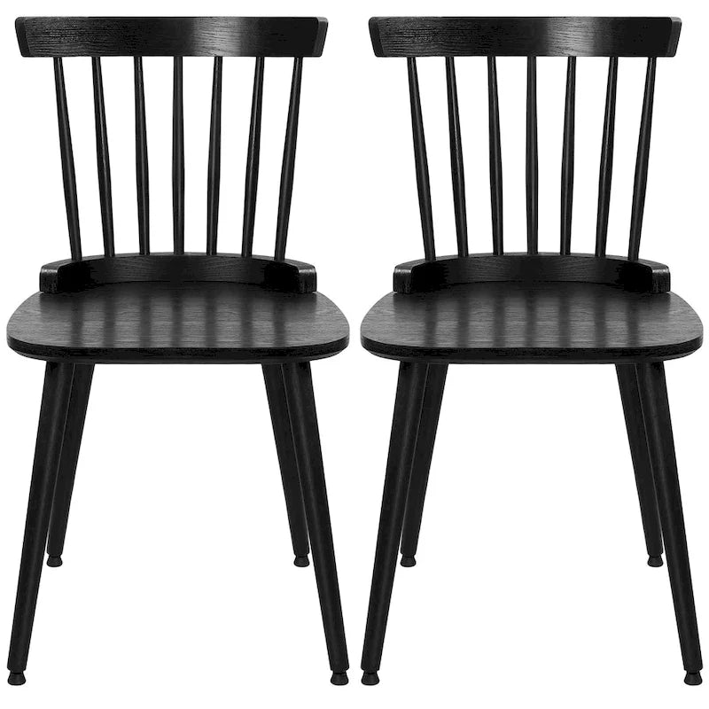 Windsor Dining Chairs with Spindle Back – Set of 2 or 4