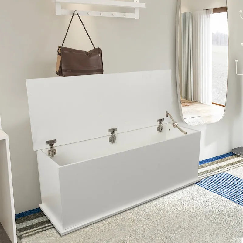 Lift-Top Storage Chest with Bench Seating