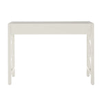 2-Drawer Writing Desk with Quatrefoil Detail