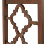 2-Drawer Writing Desk with Quatrefoil Detail