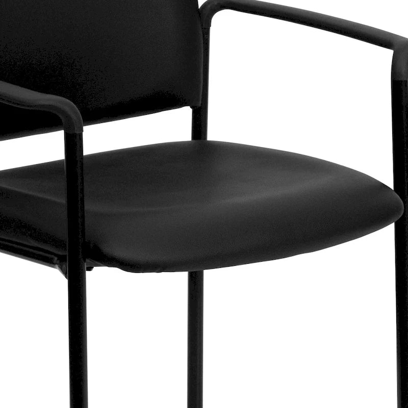 Stackable Steel Side Reception Chair with Arms