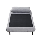 Convertible Sleep Chair with Adjustable Backrest and Hideaway Legs