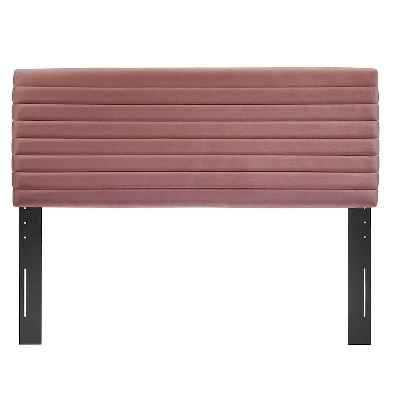 Channel Tufted Performance Velvet Full/Queen Headboard