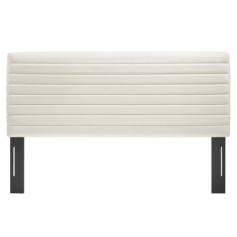 Channel Tufted Performance Velvet Full/Queen Headboard