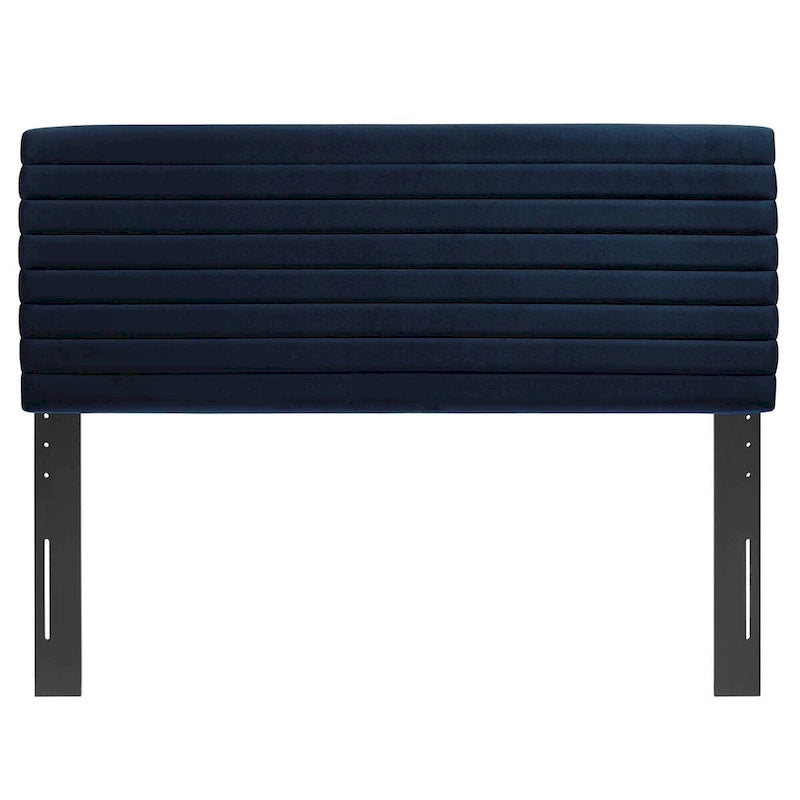 Channel Tufted Performance Velvet Full/Queen Headboard