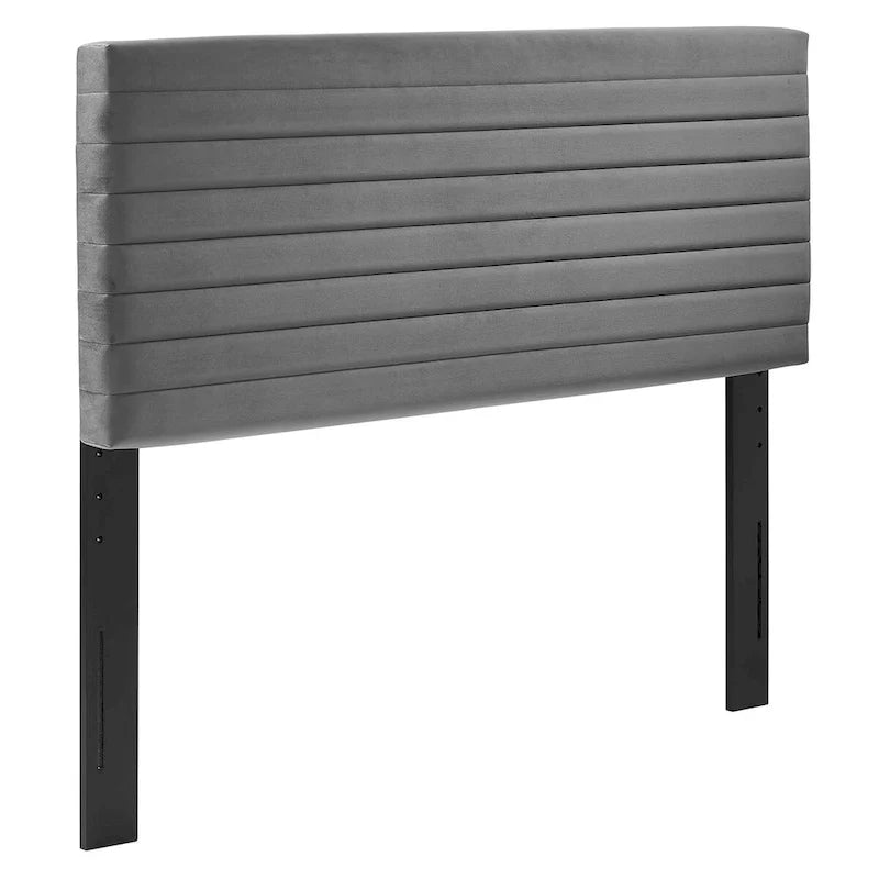 Channel Tufted Performance Velvet Full/Queen Headboard