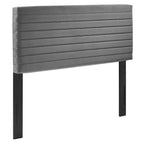 Channel Tufted Performance Velvet Full/Queen Headboard