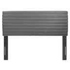 Channel Tufted Performance Velvet Full/Queen Headboard