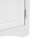 32-Inch 2-Door Corner Cabinet with Adjustable Shelves