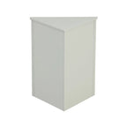 32-Inch 2-Door Corner Cabinet with Adjustable Shelves