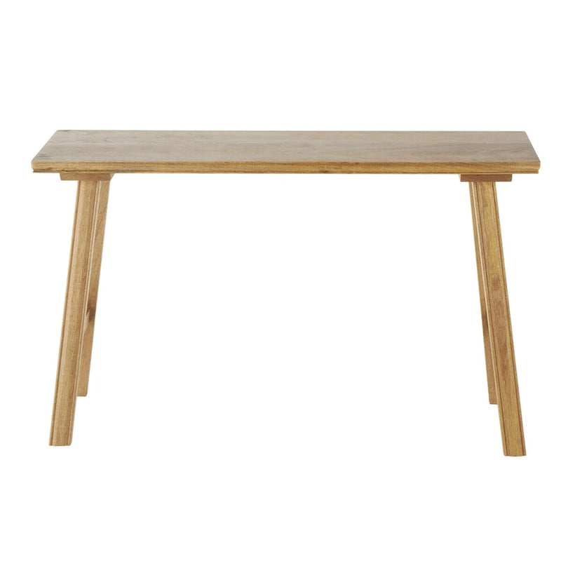 Handgefertigte Bank aus Mangoholz – Braun